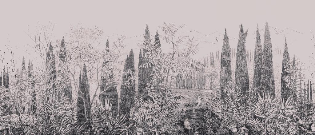 Обои и панно, Коллекция Dream Forest, арт.  DG68-COL3  - фото (1)