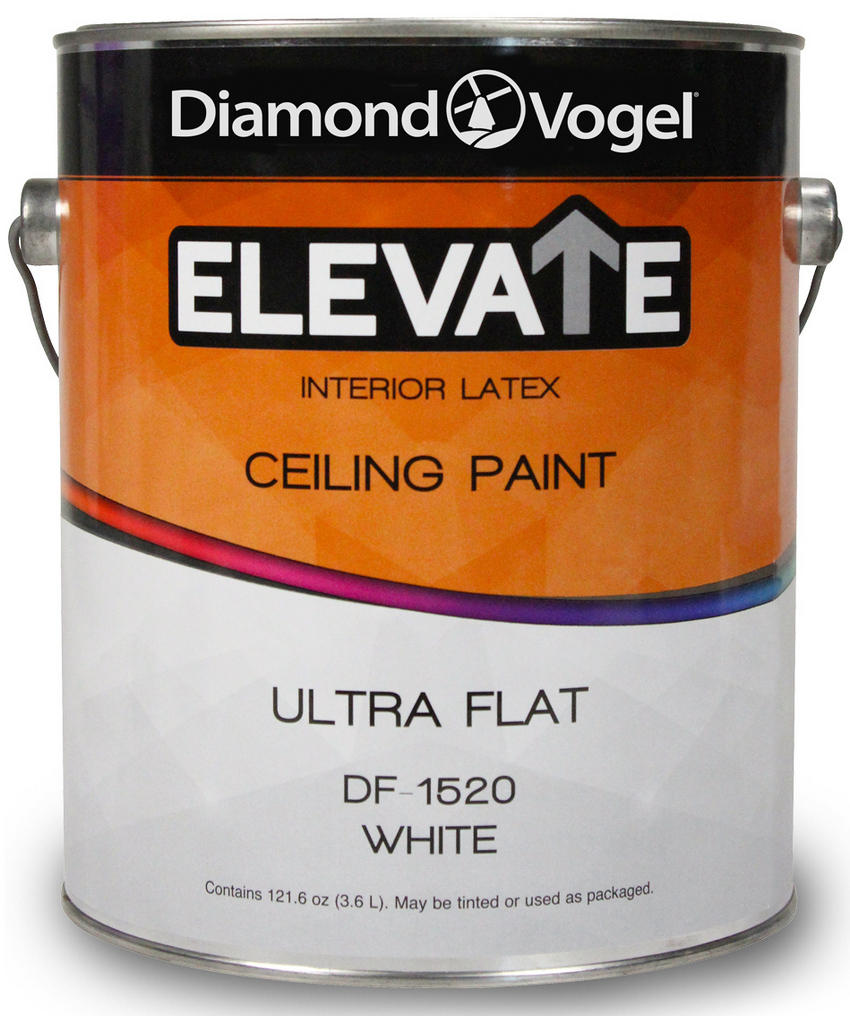 Краска для потолка Diamond Vogel - Elevate Interior Latex Ultra Flat - фото (1)