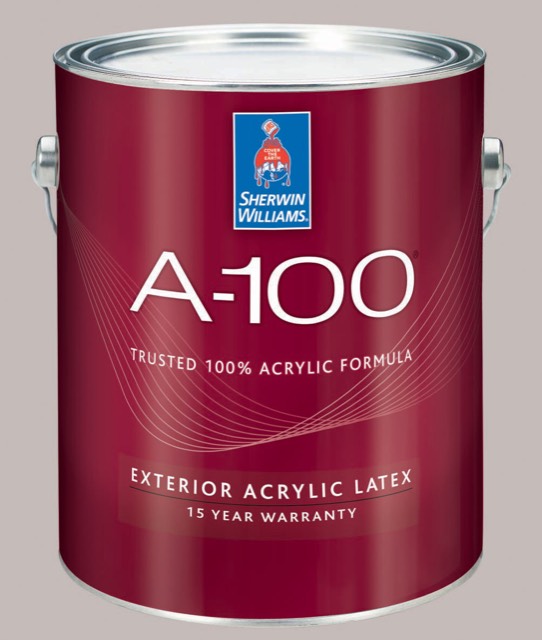 Фасадная краска Sherwin Williams A-100 Exterior Acrylic Latex Flat на основе акрилового полимера - фото (1)