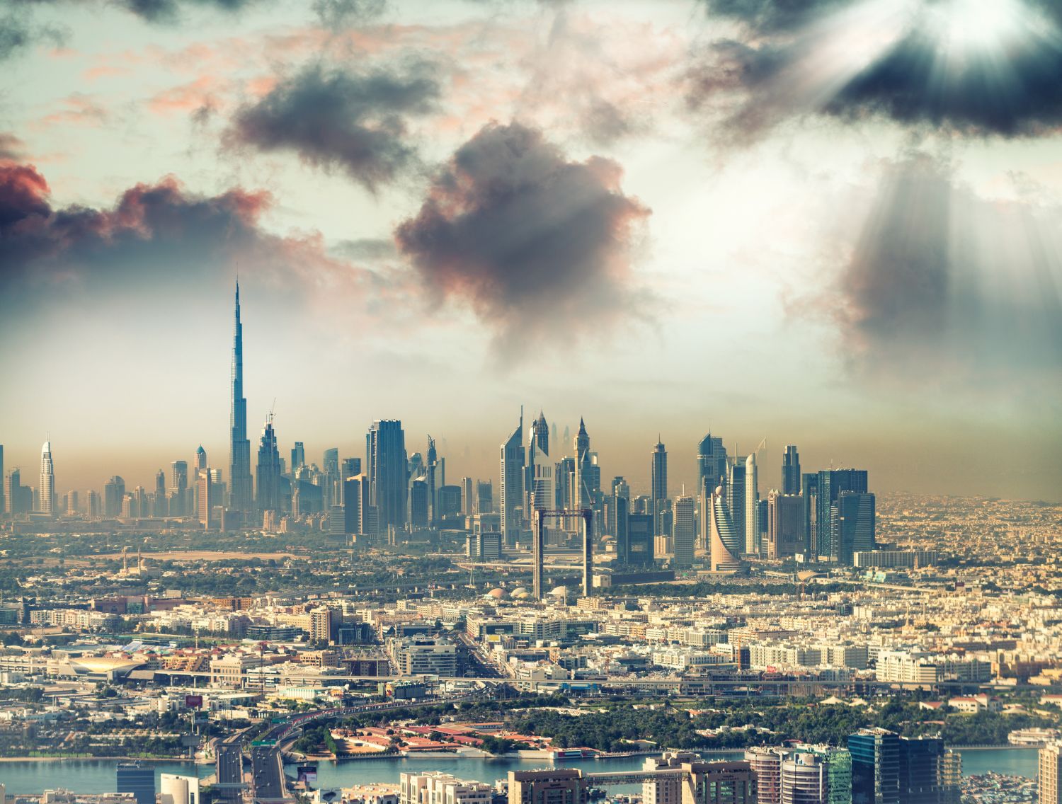 Фреска «Солнечный свет над Дубаем» - фото (1)