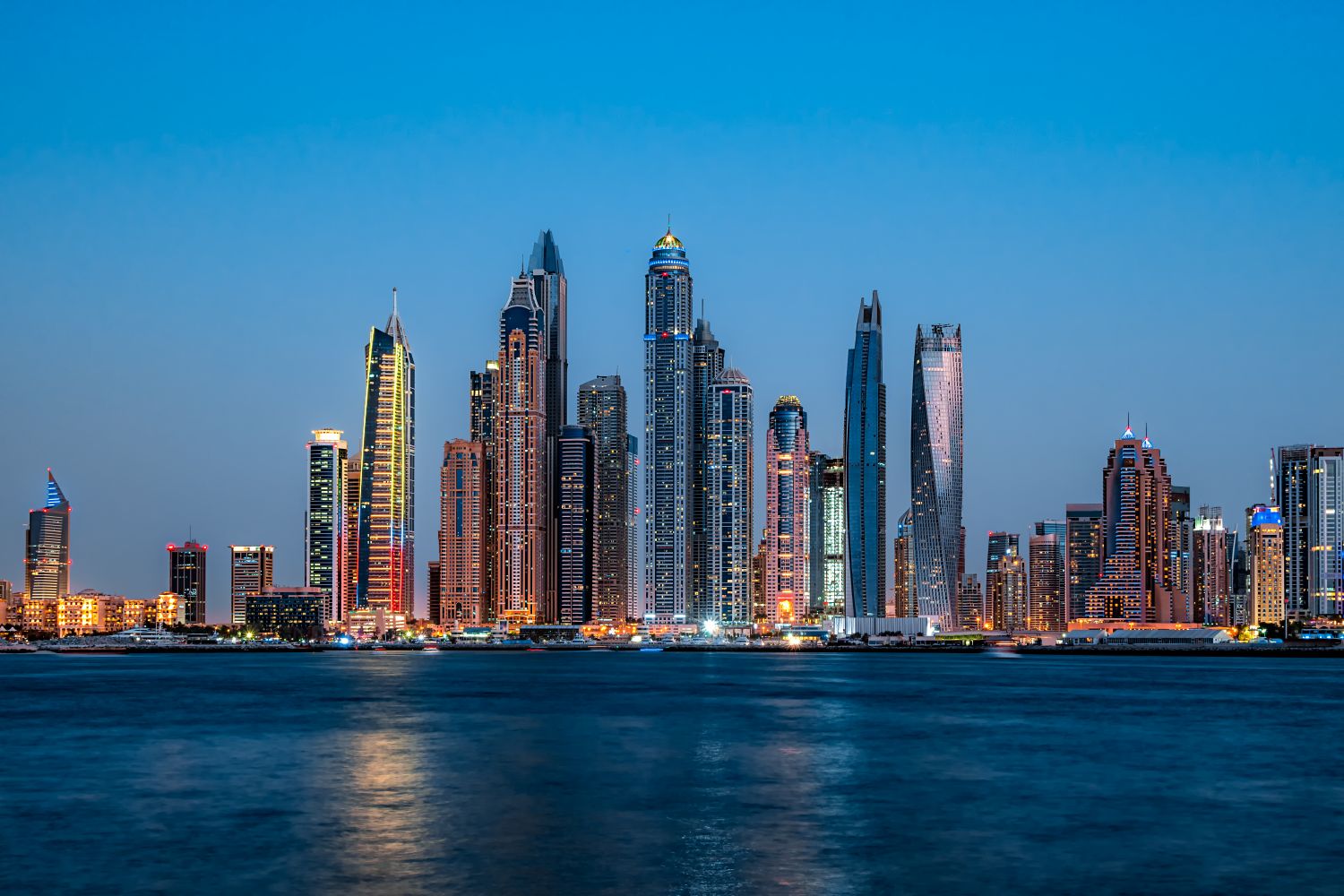Фреска «Огни вечернего Дубая» - фото (1)