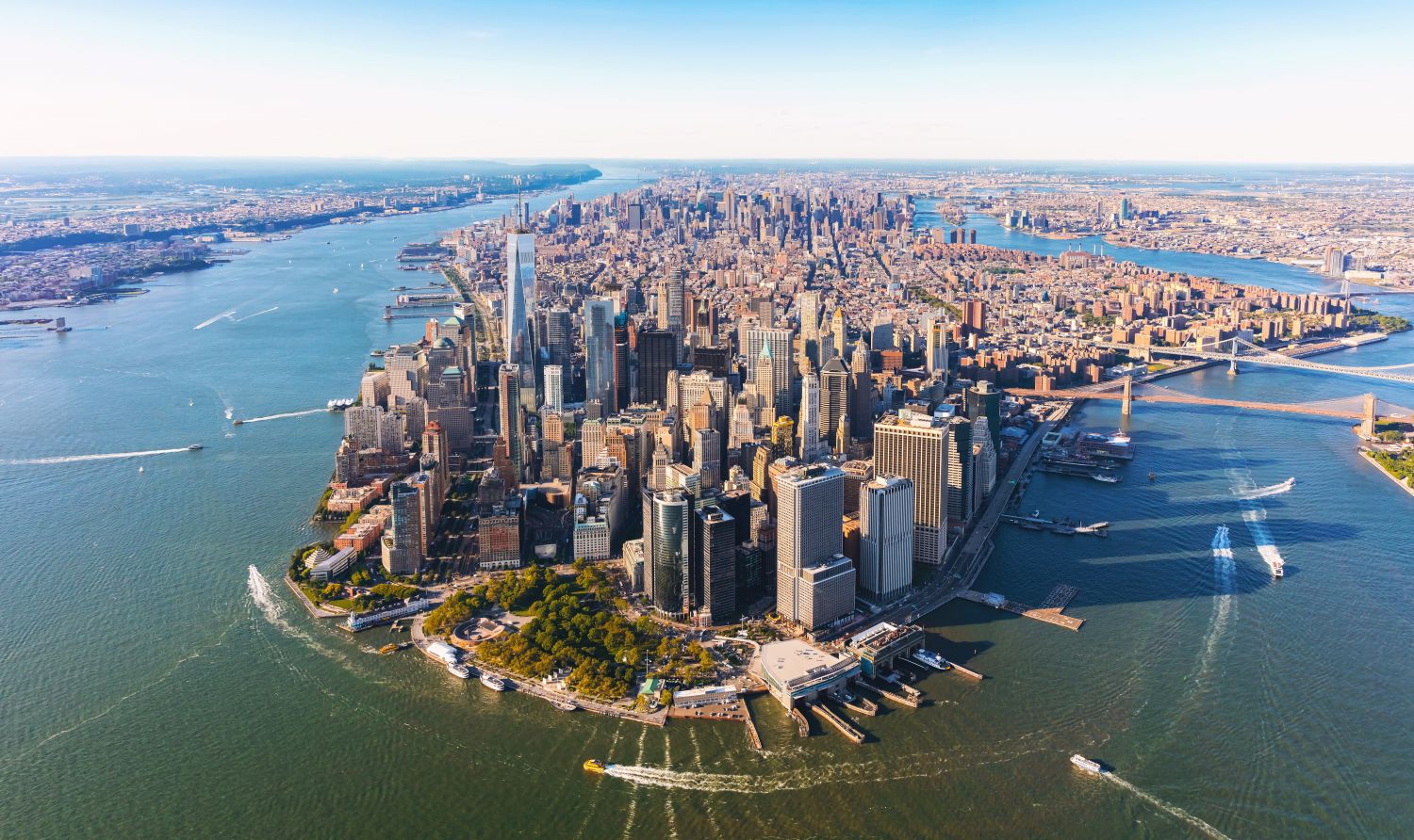 Фреска «Манхэттен с высоты» - фото (1)
