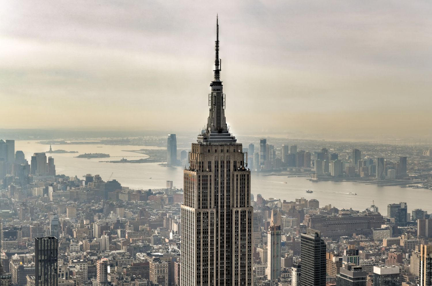 Фреска «Вид на высотку в Нью-Йорке» - фото (1)