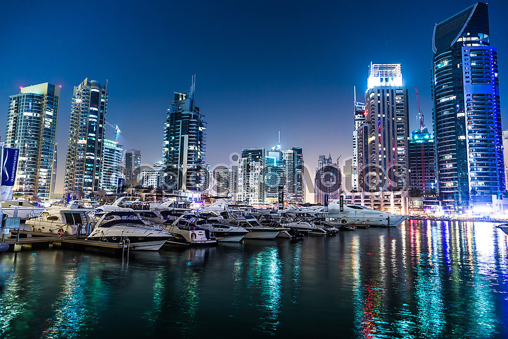 Фотообои «Марина город Дубай, ОАЭ» - фото (1)