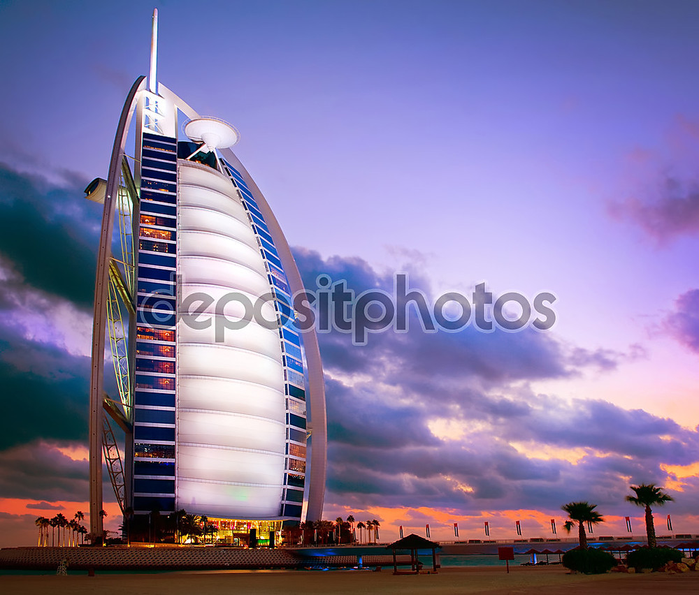 Фотообои «Дубай, ОАЭ отель Бурдж аль-Араба» - фото (1)