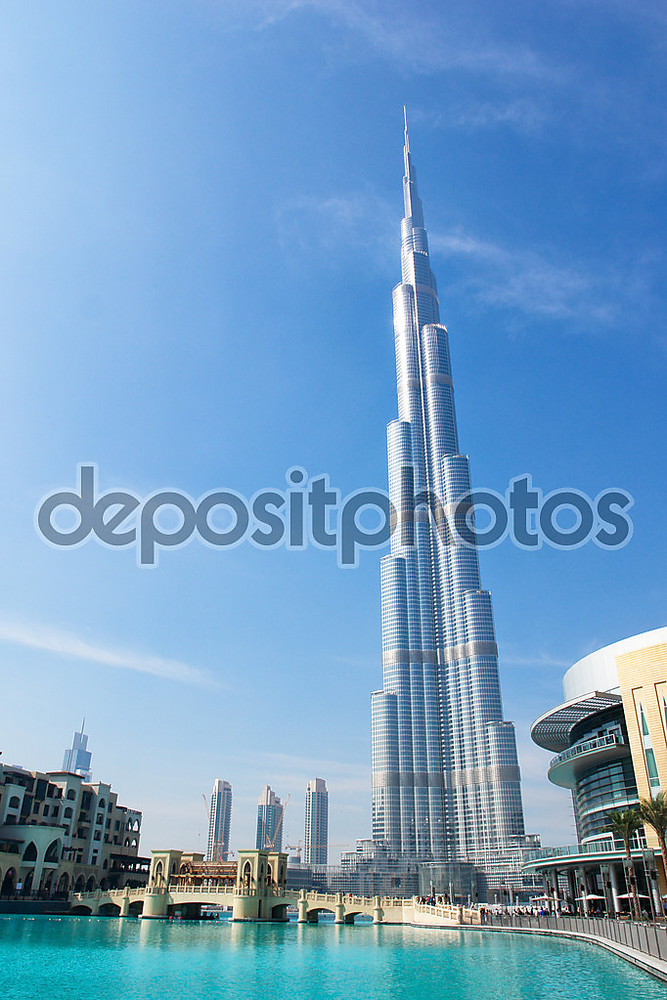 Фотообои «Дубай Бурдж Дубай (Dubai) башня - ОАЭ» - фото (1)