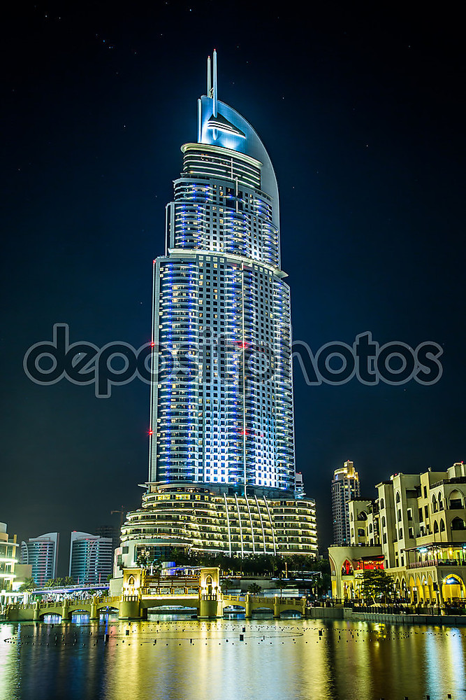 Фотообои «адрес отель в районе Дубай с видом на знаменитый da» - фото (1)