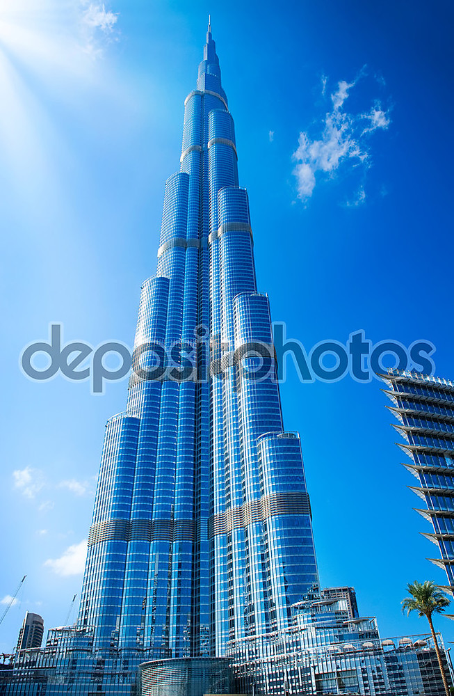 Фотообои «Дубай, ОАЭ. -29 ноября: Бурдж Дубай - самое высокое здание в» - фото (1)