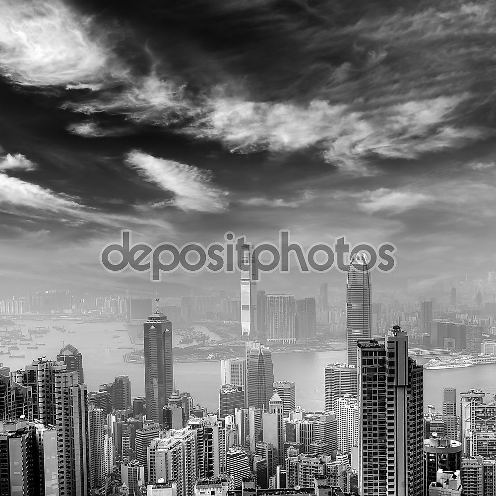 Фотообои «Город небоскребов Гонконга» - фото (1)