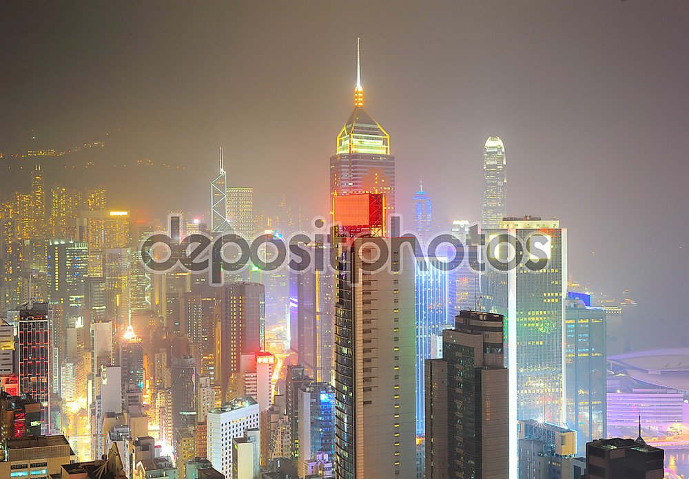 Фотообои «Финансовый центр Гонконга» - фото (1)