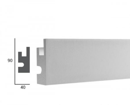 Карниз световой под подсветку Tesori KD301 из пенополистирола - фото (1)