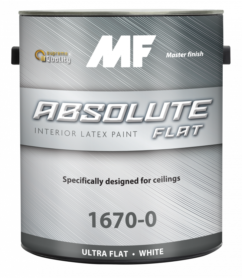 MF Paints - Absolute Flat 1670 Acrylic Latex Paint - фото (1)
