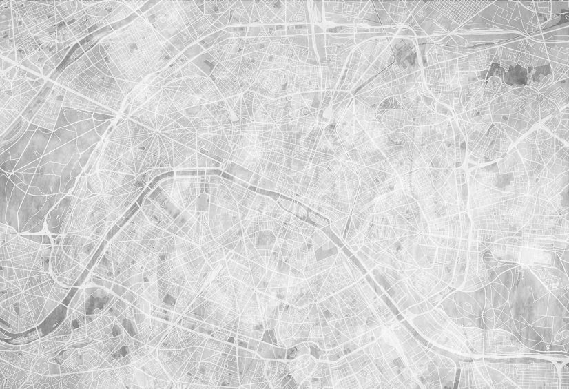 Фотообои Urban Paris map #2 18489 - фото (1)