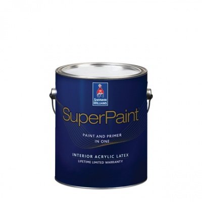 Суперматовая акриловая интерьерная краска для стен Super Paint Interior Flat, кварта (0,95 л) - фото (1)