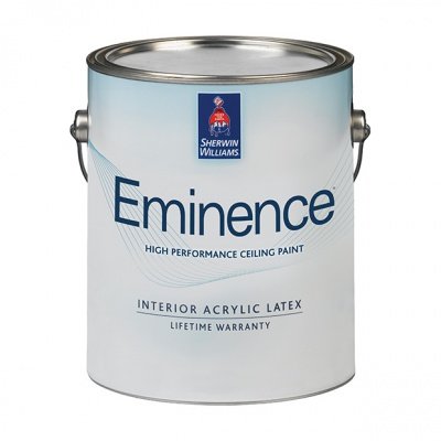 Потолочная краска водно дисперсионная Sherwin Williams Eminence High Performance Ceiling Paint для покрытия потолка глубокий мат 3,8 л - фото (1)
