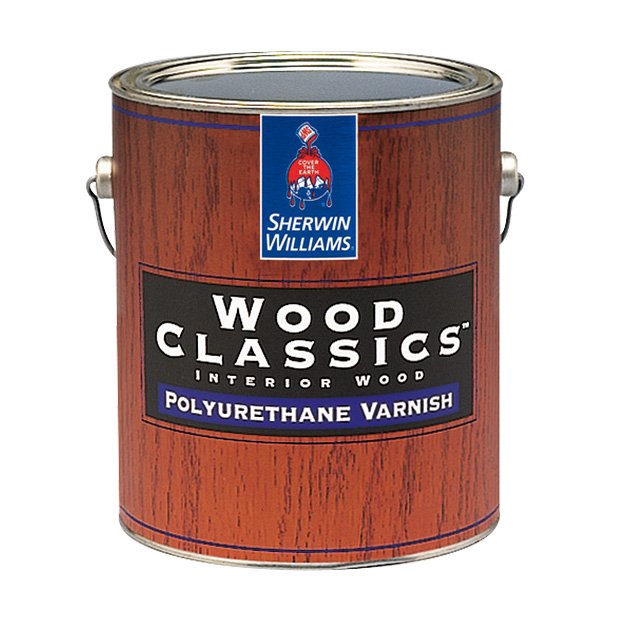 Глянцевый полиуретановый лак для пола Sherwin-Williams Wood Classic Polyuretane Varnish Gloss 3,8л - фото (1)